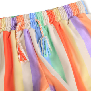 Nicci Swim Shorts (Rainbow Paint) Girls - Swim Shorts Molo - Kuwait - Saudi Arabia
