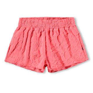 Nicci Tery Swim Shorts (Lemon Quotes) Pink Girls - Swim Shorts Molo - Kuwait - Saudi Arabia