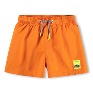 Niko Solid Swim Shorts (Sun Orange) Orange Boys - Swim Shorts Molo - Kuwait - Saudi Arabia