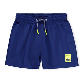 Niko Solid Swim Shorts (Oceanica) Blue Boys - Swim Shorts Molo - Kuwait - Saudi Arabia