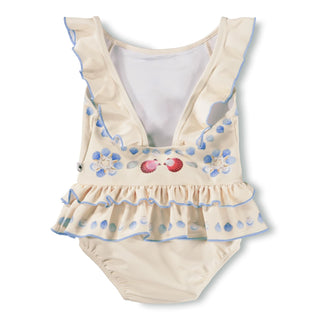 Nalani Swimsuit UV50+ (Sea Shell Deco) Girls - Swim Sets Molo - Kuwait - Saudi Arabia