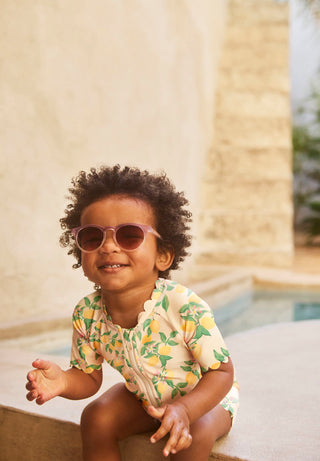 Nolu Swimsuit UV50+ (Mini Citrus) Girls - Swim Sets Molo - Kuwait - Saudi Arabia