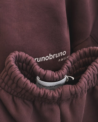 Norah Elia Unisex Sweatshirt Set (Marron Plum)