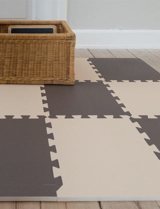 Alva Foam Play Mats Square (Chocolate) Play Mats That's Mine - Kuwait - Saudi Arabia