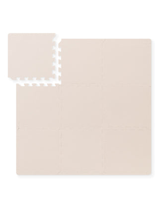 Alva Foam Play Mats Square (Soft Brown) Play Mats That's Mine - Kuwait - Saudi Arabia