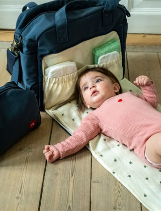 Benne Nursing Bag (Blue) Mama - Changing Bags That's Mine - Kuwait - Saudi Arabia