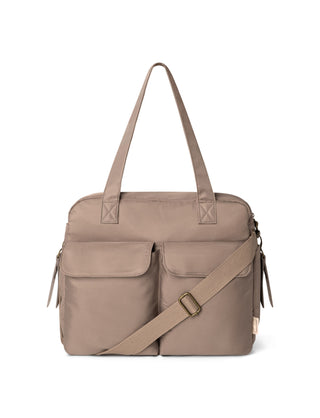 Benne Nursing Bag (Earth Brown) Mama - Changing Bags That's Mine - Kuwait - Saudi Arabia