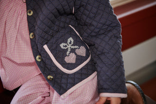 Checkered Quilted Jacket Girls - Jacket Copenhagen Colors - Kuwait - Saudi Arabia