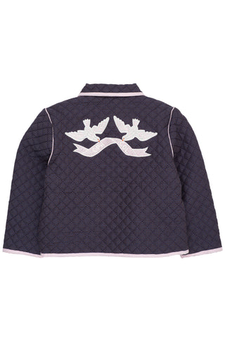 Checkered Quilted Jacket Girls - Jacket Copenhagen Colors - Kuwait - Saudi Arabia