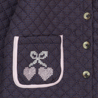 Checkered Quilted Jacket Girls - Jacket Copenhagen Colors - Kuwait - Saudi Arabia