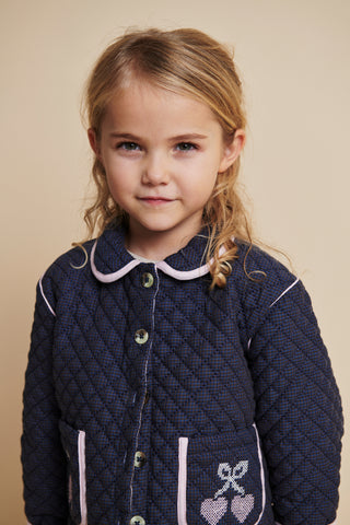 Checkered Quilted Jacket Girls - Jacket Copenhagen Colors - Kuwait - Saudi Arabia