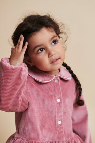 Corduroy Set (Rose) Girls - Sets Copenhagen Colors - Kuwait - Saudi Arabia