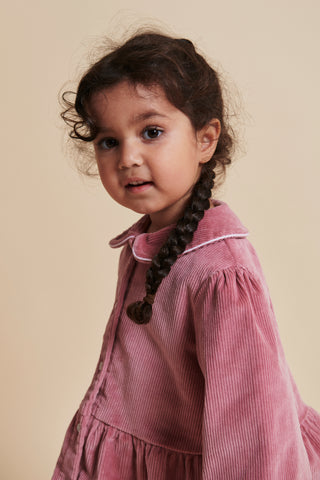 Corduroy Set (Rose) Girls - Sets Copenhagen Colors - Kuwait - Saudi Arabia