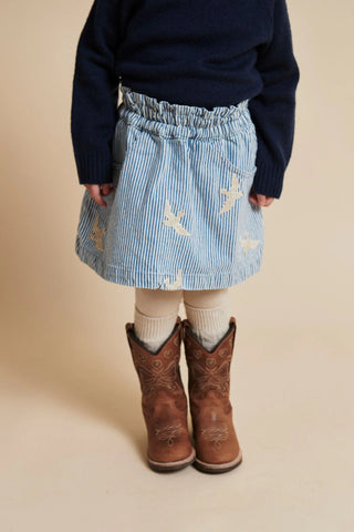 Limited Cowboy Boots Ranger Bow x Bootstock (Cognac) Girls - Shoes Copenhagen Colors - Kuwait - Saudi Arabia