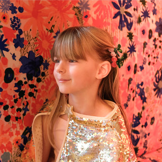 Sweet Cherries Claw Clips 2 Pack Girls - Hairclips Rockahula - Kuwait - Saudi Arabia