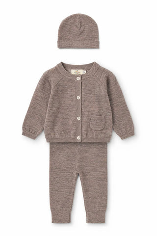 Classic Merino Baby Set (Natural Melange)
