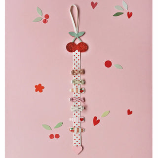 Very Cherry Clip Hanger Hair Clip Organizer Rockahula - Kuwait - Saudi Arabia