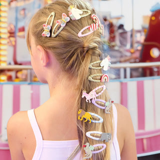 Carnival Rainbow Clips Girls - Hairclips Rockahula - Kuwait - Saudi Arabia