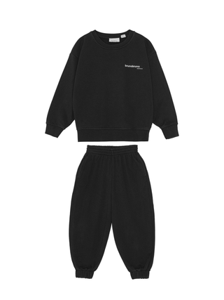 Norah Elia Unisex Sweatshirt Set (Jet Black)
