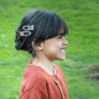 Folksy Butterfly Clips Girls - Hairclips Rockahula - Kuwait - Saudi Arabia