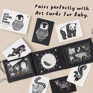 Baby Tummy Time Gallery with Mirror Flashcards Wee Gallery - Kuwait - Saudi Arabia