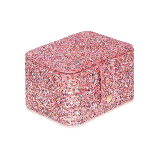 Confetti Glitter Jewellery Box (Pink) Jewellery Box Rockahula - Kuwait - Saudi Arabia