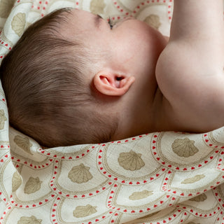 Jana Muslin Swaddle (Block Shell) Swaddles That's Mine - Kuwait - Saudi Arabia