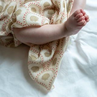 Jana Muslin Swaddle (Block Shell) Swaddles That's Mine - Kuwait - Saudi Arabia
