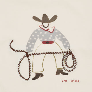 LS T-Shirt (Cowboy Print) Boys - T-Shirt Copenhagen Colors - Kuwait - Saudi Arabia
