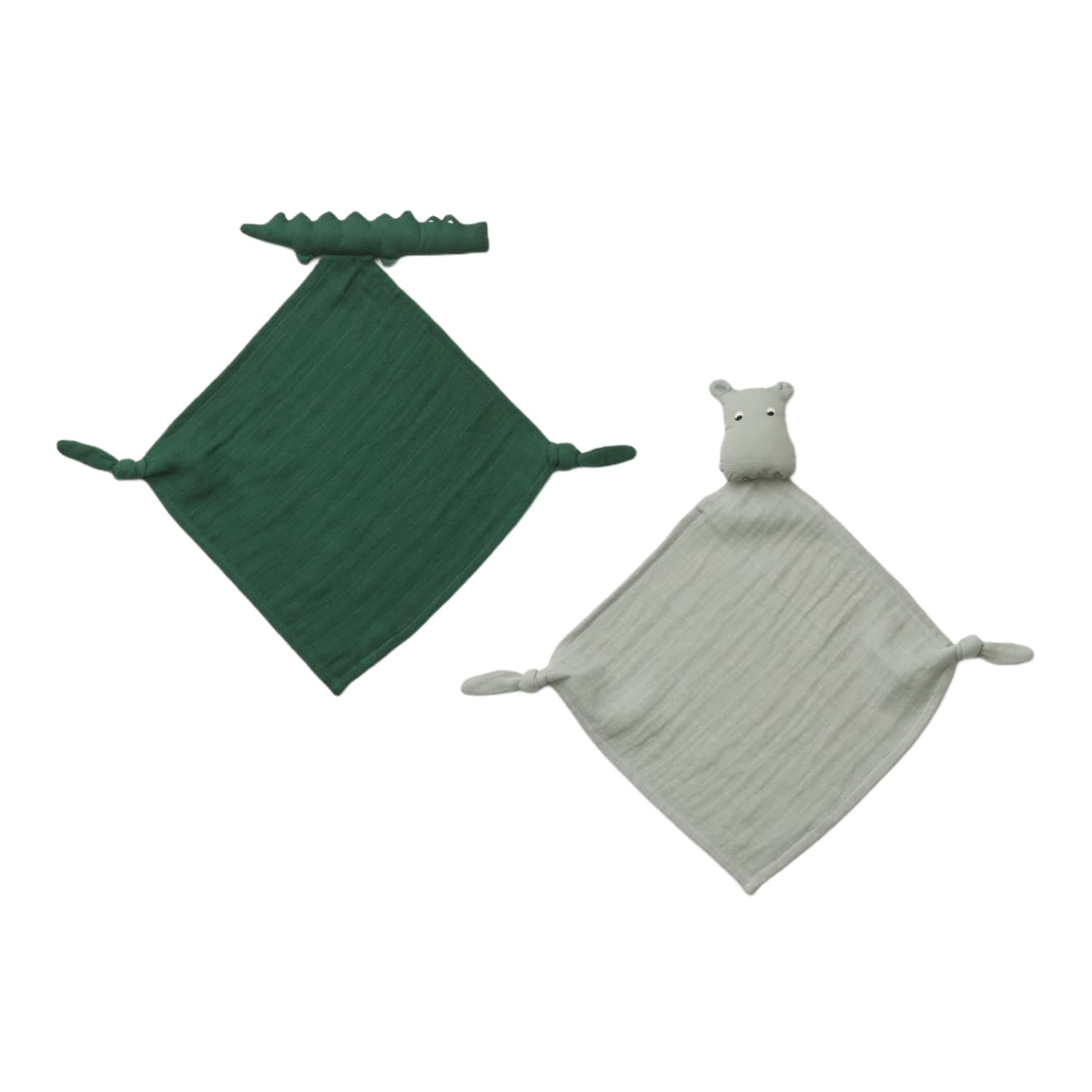 Yoko Mini Cuddle Cloth 2-Pack (Safari Green Mix)