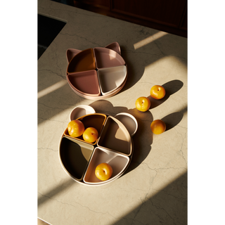 Arne divider plate (Sandy Multi Mix) Dinner set Liewood - Kuwait - Saudi Arabia