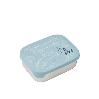 Arthur Printed Lunchbox (Race Cars/Beach Blue) Lunch Box Liewood - Kuwait - Saudi Arabia