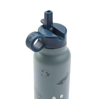 Falk Water Bottle 350 ml (Play/Dusty Peppermint) Bottles Liewood - Kuwait - Saudi Arabia