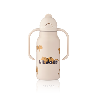 Kimmie Water Bottle 250 ml (Tiger/Sandy) Bottles Liewood - Kuwait - Saudi Arabia