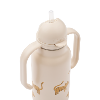 Kimmie Water Bottle 250 ml (Tiger/Sandy) Bottles Liewood - Kuwait - Saudi Arabia