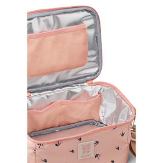 Toby Insulated Lunch Bag (Cherry Heart/Rosey) Backpacks Liewood - Kuwait - Saudi Arabia