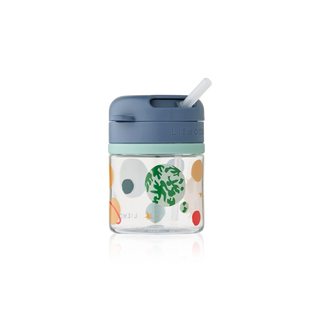 Pavia Tritan Straw Cup 280ml (Universe/Classic Navy) Bottles Liewood - Kuwait - Saudi Arabia