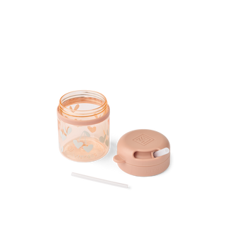 Pavia Tritan Straw Cup 280ml (Sweethearts/Pale Tuscany) Bottles Liewood - Kuwait - Saudi Arabia