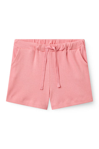 Modal Rib Tee & Shorts Set (Pink) Girls - Sets Copenhagen Colors - Kuwait - Saudi Arabia