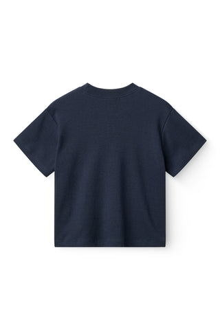 Modal Rib Tee & Shorts Set (Navy) Unisex - Sets Copenhagen Colors - Kuwait - Saudi Arabia