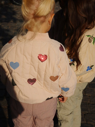 Juno Bomber Jacket (Cameo Rose) Girls - Jacket Konges Sløjd - Kuwait - Saudi Arabia