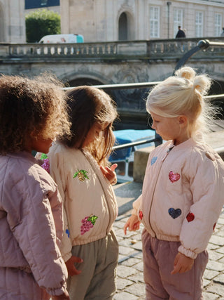 Juno Bomber Jacket (Cameo Rose) Girls - Jacket Konges Sløjd - Kuwait - Saudi Arabia