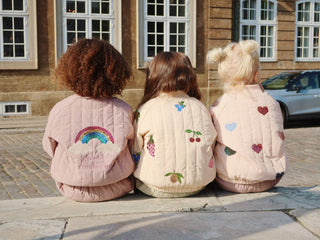 Juno Bomber Jacket (Cameo Rose) Girls - Jacket Konges Sløjd - Kuwait - Saudi Arabia