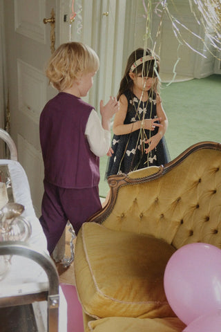 Yvonne Dress (Bowie Night Sky Sequin) Dresses Konges Sløjd - Kuwait - Saudi Arabia