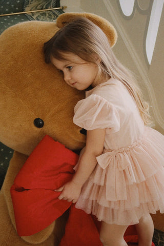 Fay Dress (Pale Blush) Dresses Konges Sløjd - Kuwait - Saudi Arabia