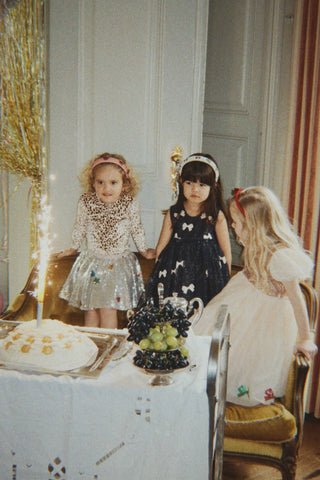 Yvonne Dress (Bowie Night Sky Sequin) Dresses Konges Sløjd - Kuwait - Saudi Arabia