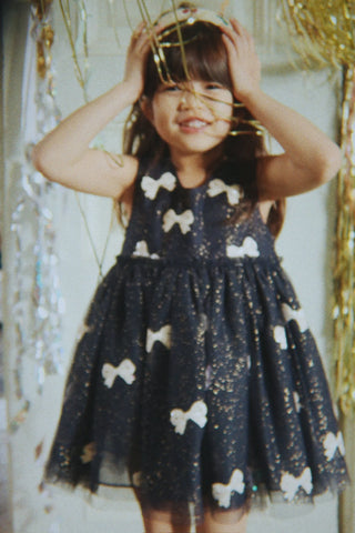 Yvonne Dress (Bowie Night Sky Sequin) Dresses Konges Sløjd - Kuwait - Saudi Arabia