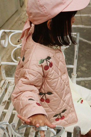 Flora Sequin Jacket (Ma Grande Cerise) Rose Girls - Jacket Konges Sløjd - Kuwait - Saudi Arabia