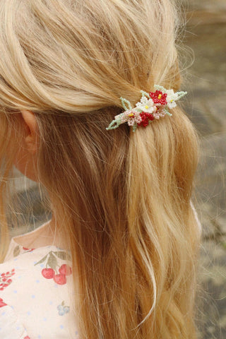 Flower Field Big Hair Clip (Multi) Girls - Hairclips Konges Sløjd - Kuwait - Saudi Arabia