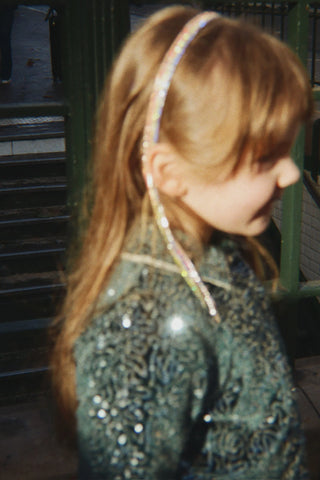 Sparkly Rainbow Hairbrace (Rainbow)